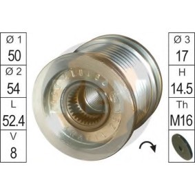 Generatorfreilauf 219114 von ERA günstig für 34,83 € online kaufen