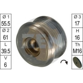 Köp Frihjulskoppling, generator av ERA 219006 till det låga priset 404,91 kr