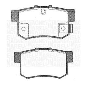 Acquista Kit pastiglie freni da MAGNETI MARELLI 363916060462 a buon mercato per soli 23,08 €