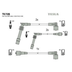 Zündleitungssatz T870B von TESLA günstig für 25,75 € online kaufen