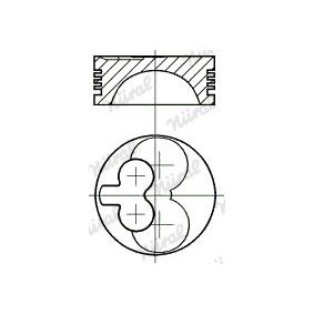 Comprar Pistón de NÜRAL 87-247600-10 a bajo precio de 120,71 €