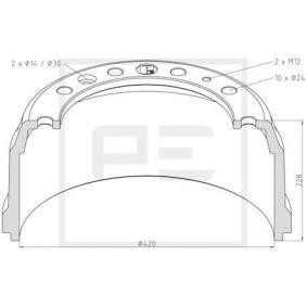 Bremstrommel für DAF von PETERS ENNEPETAL