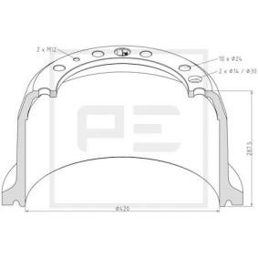 Bremstrommel für DAF von PETERS ENNEPETAL