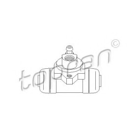 Compre Cilindro do travão da roda da TOPRAN 300 654 a um preço baixo por 2,82 €