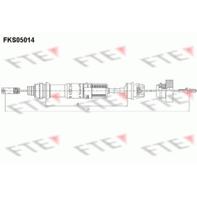 Kupplungsseil FKS05014 von FTE günstig für 30,29 € online kaufen