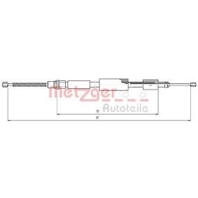 Handbremsseil 10.4573 von METZGER günstig für 9,27 € online kaufen