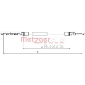 Handbremsseil 10.4712 von METZGER günstig für 9,91 € online kaufen