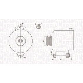Lichtmaschine 063731409010 von MAGNETI MARELLI günstig für 165,20 € online kaufen