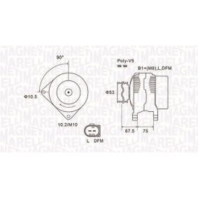 Lichtmaschine 063731756010 von MAGNETI MARELLI günstig für 290,10 € online kaufen