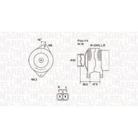 Lichtmaschine 063731798010 von MAGNETI MARELLI günstig für 183,75 € online kaufen