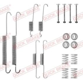 Comprar Juego de accesorios, zapatas de freno de KAWE 105-0613 a bajo precio de 11,07 €