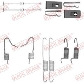 Zubehörsatz, Feststellbremsbacken 105-0898 von KAWE günstig für 11,43 € online kaufen