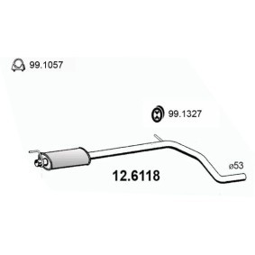 Kjøp Midtre lydpotte av ASSO 12.6118 til den lave prisen 1685,05 NOK