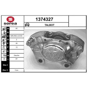 Compre Pinzas de freno de SNRA online para Simca 1609/1610 a precios moderados