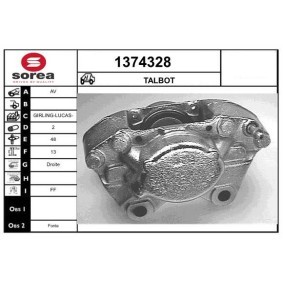 Compre Pinzas de freno de SNRA online para Simca 1609/1610 a precios moderados