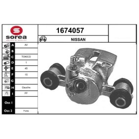 Bremssattel 1674057 von SNRA günstig für 109,75 € online kaufen