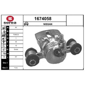 Bremssattel 1674058 von SNRA günstig für 111,37 € online kaufen