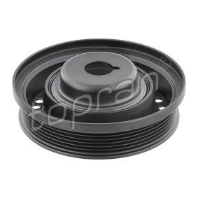Achetez des Poulie damper (vilebrequin) TOPRAN 208 711 à prix pour 39,33 €
