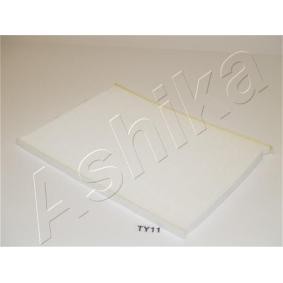 Compre Filtro, ar do habitáculo da ASHIKA 21-TY-TY11 a um preço baixo por 11,14 €