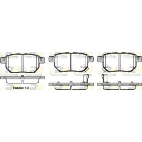 Acquista Kit pastiglie freni da ROADHOUSE 21286.02 a buon mercato per soli 25,03 €