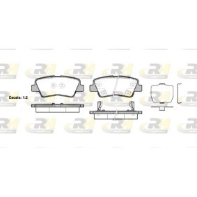 Bremsbeläge 21362.02 von ROADHOUSE günstig für 40,61 € online kaufen