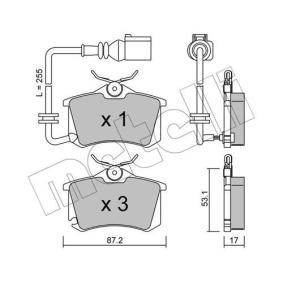 Bremsbeläge 22-0100-4 von METELLI günstig für 28,32 € online kaufen