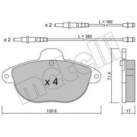 Bremsbeläge 22-0290-0 von METELLI günstig für 47,26 € online kaufen