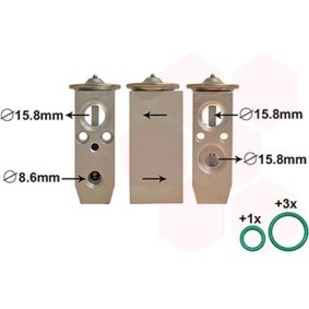 Compre Válvula de expansão, ar condicionado da VAN WEZEL 27001279 a um preço baixo por 43,43 €