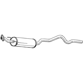 Mittelschalldämpfer für MG von BOSAL