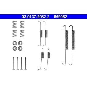 Comprar Juego de accesorios, zapatas de freno de ATE 03.0137-9082.2 a bajo precio de 10,12 €