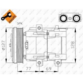 Compre Compressor, ar condicionado da NRF 32061 a um preço baixo por 146,80 €