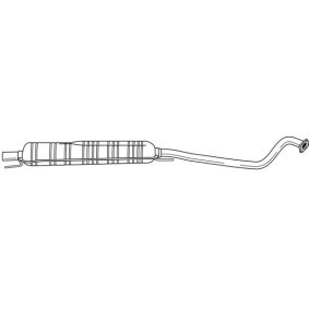 Mittelschalldämpfer 40467 von SIGAM günstig für 85,00 € online kaufen