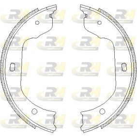 VOLKSWAGEN Bremsbackensatz, Feststellbremse von ROADHOUSE