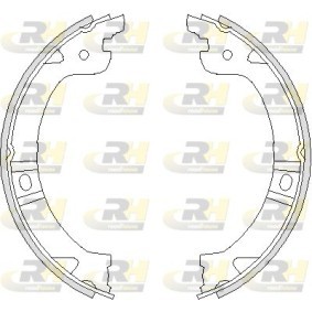 Bremsbackensatz, Feststellbremse 4744.00 von ROADHOUSE günstig für 21,65 € online kaufen