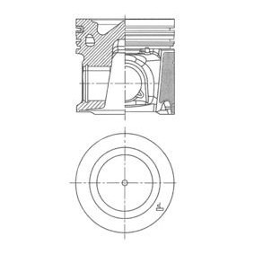 HONDA Wasserpumpe von KOLBENSCHMIDT