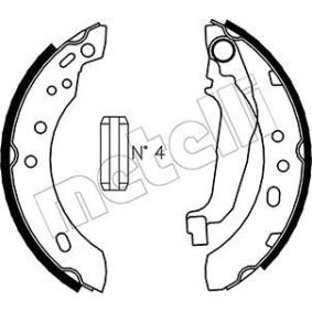 Bremsbackensatz 53-0284 von METELLI günstig für 19,02 € online kaufen