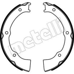 Bremsbackensatz, Feststellbremse 53-0500 von METELLI günstig für 30,23 € online kaufen