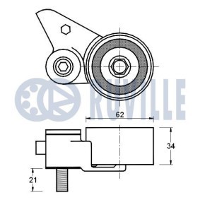 Keilrippenriemensatz 5573180 von RUVILLE günstig für 100,31 € online kaufen