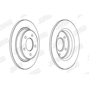 Bremsscheibe 563043JC von JURID günstig für 29,21 € online kaufen