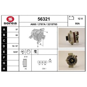 Lichtmaschine 56321 von EAI günstig für 164,22 € online kaufen