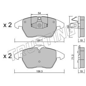 Bremsbeläge 564.1 von TRUSTING günstig für 91,88 € online kaufen
