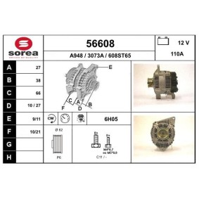 Lichtmaschine 56608 von EAI günstig für 144,73 € online kaufen