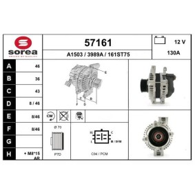 HONDA Lichtmaschine von EAI