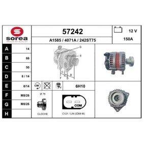 Lichtmaschine für FORD von EAI