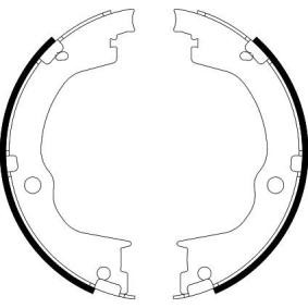 Acquista Ganasce freno a mano da HELLA 8DA 355 050-791 a buon mercato per soli 39,33 €