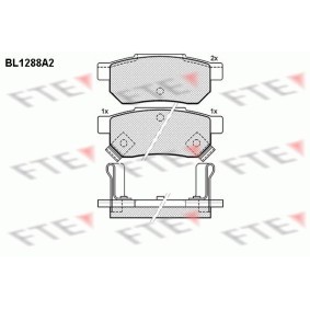 Bremsbeläge für LOTUS von FTE