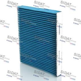 Innenraumfilter BL880-2 von SIDAT günstig für 40,18 € online kaufen