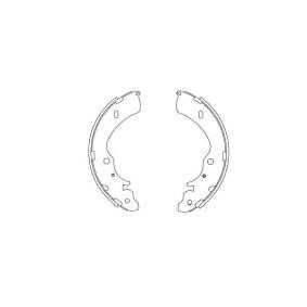 Bremsbackensatz BS-3922 von KAVO PARTS günstig für 56,83 € online kaufen