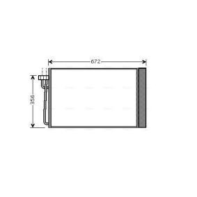 Köp Kondensor, klimatanläggning av AVA COOLING SYSTEMS BWA5267D till det låga priset 2224,49 kr