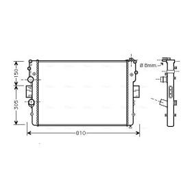 Compre Radiador, arrefecimento do motor da AVA COOLING SYSTEMS IVA2087 a um preço baixo por 92,55 €